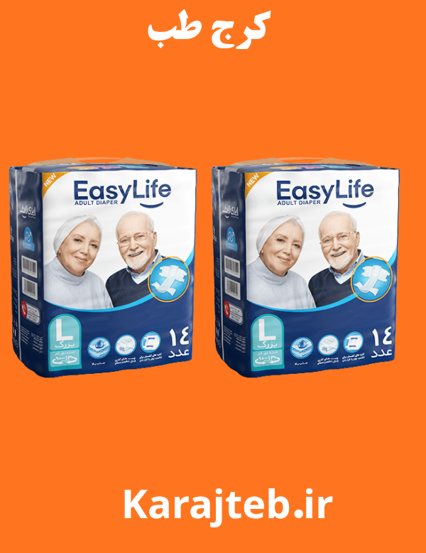 ایزی لایف چسبی لارج ۲بسته ۱۴ عددی
