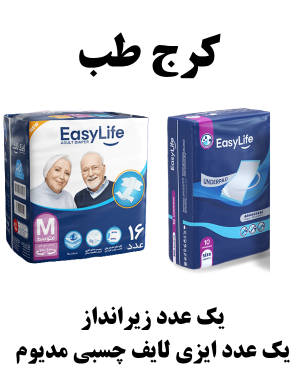 ایزی لایف چسبی مدیوم + زیرانداز