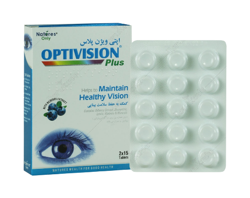 قرص اپتی ویژن پلاس نیچرز اونلی 30 عددی